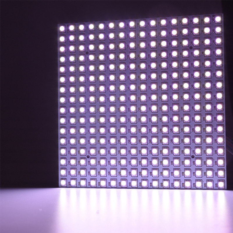 WS2812B 16x16 Programmable Neopixel Flexible Matrix, DC5V 5050 RGB Addressable LED Light WS2812B 16x16 Programmable Neopixel Flexible Matrix, DC5V 5050 RGB Addressable LED Light